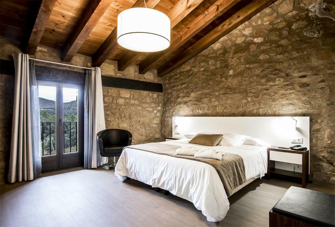 Hotel Restaurante Masia La Torre Mora de Rubielos Exteriör bild
