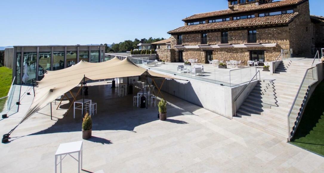 Hotel Restaurante Masia La Torre Mora de Rubielos Exteriör bild